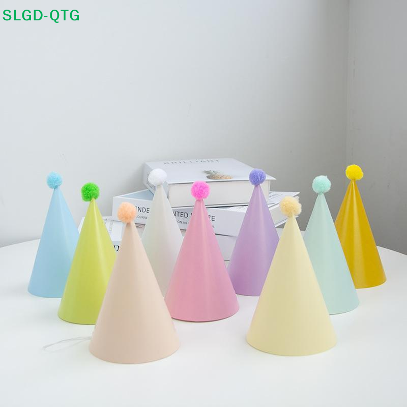 Party Hat Cone - 5/6/9/12 шт. Конусообразные шляпки для дня