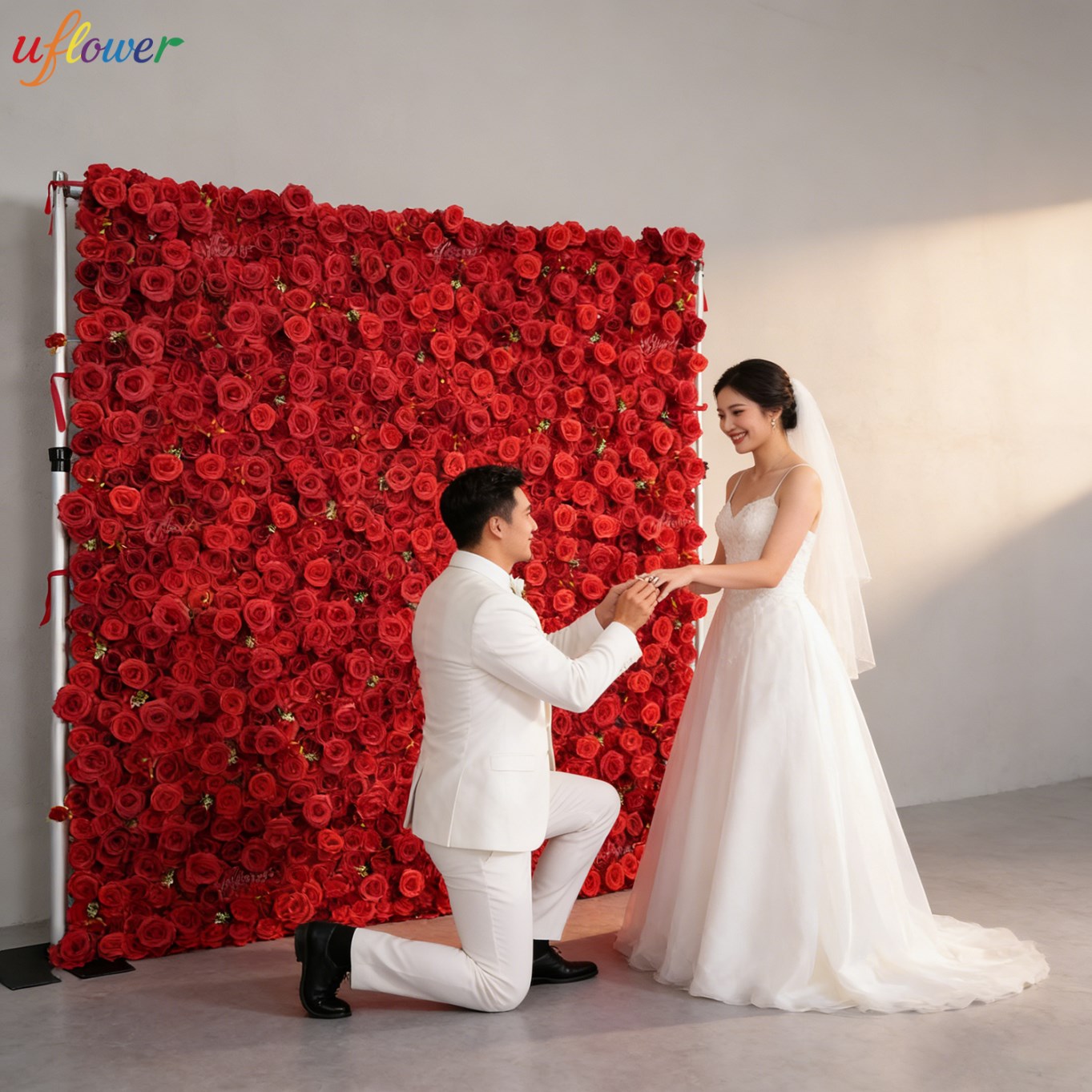 Искусственная цветочная стена  – обзор и цена Flower Wall Panel