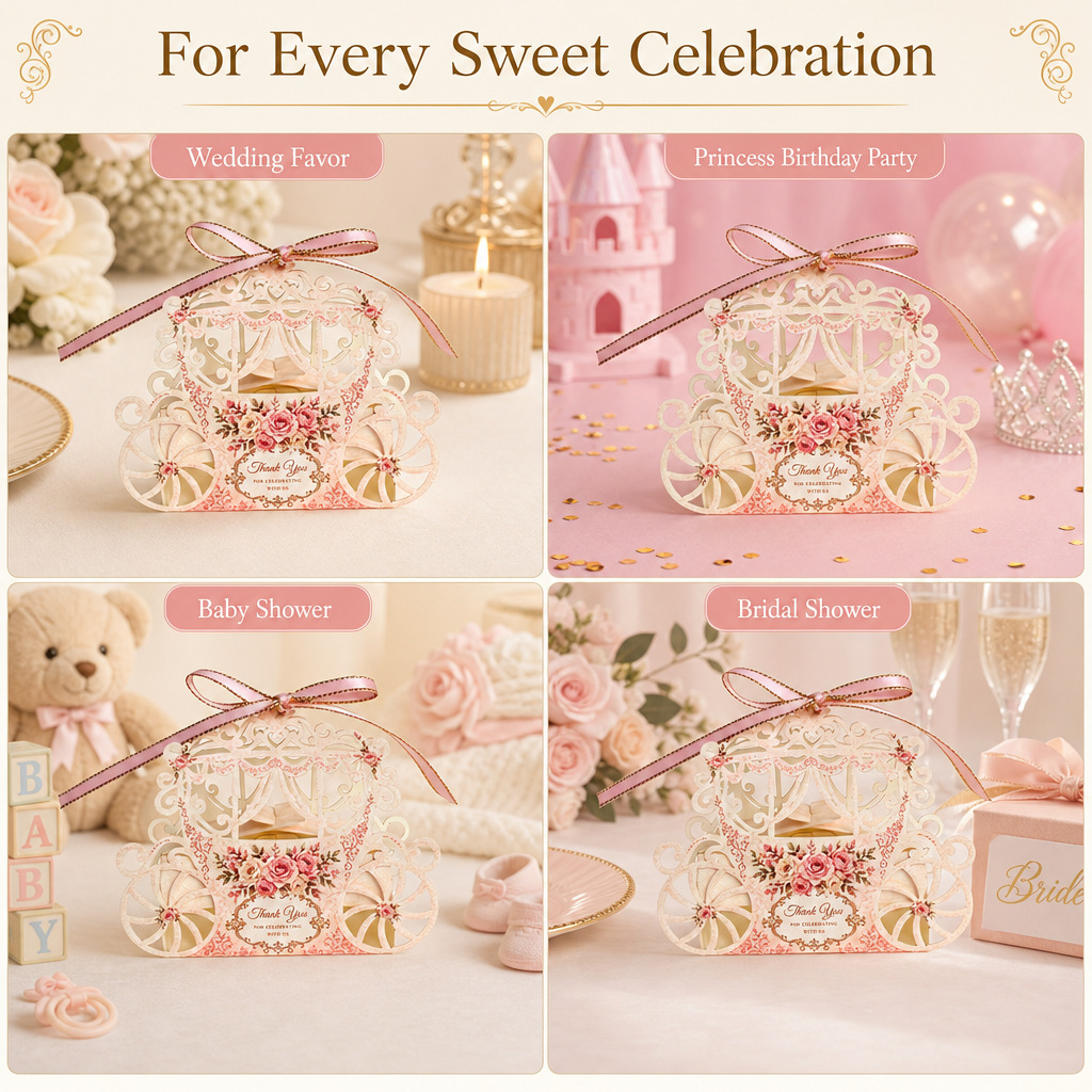 10 шт. лазерной резки ажурных  – обзор и цена Event Party Box
